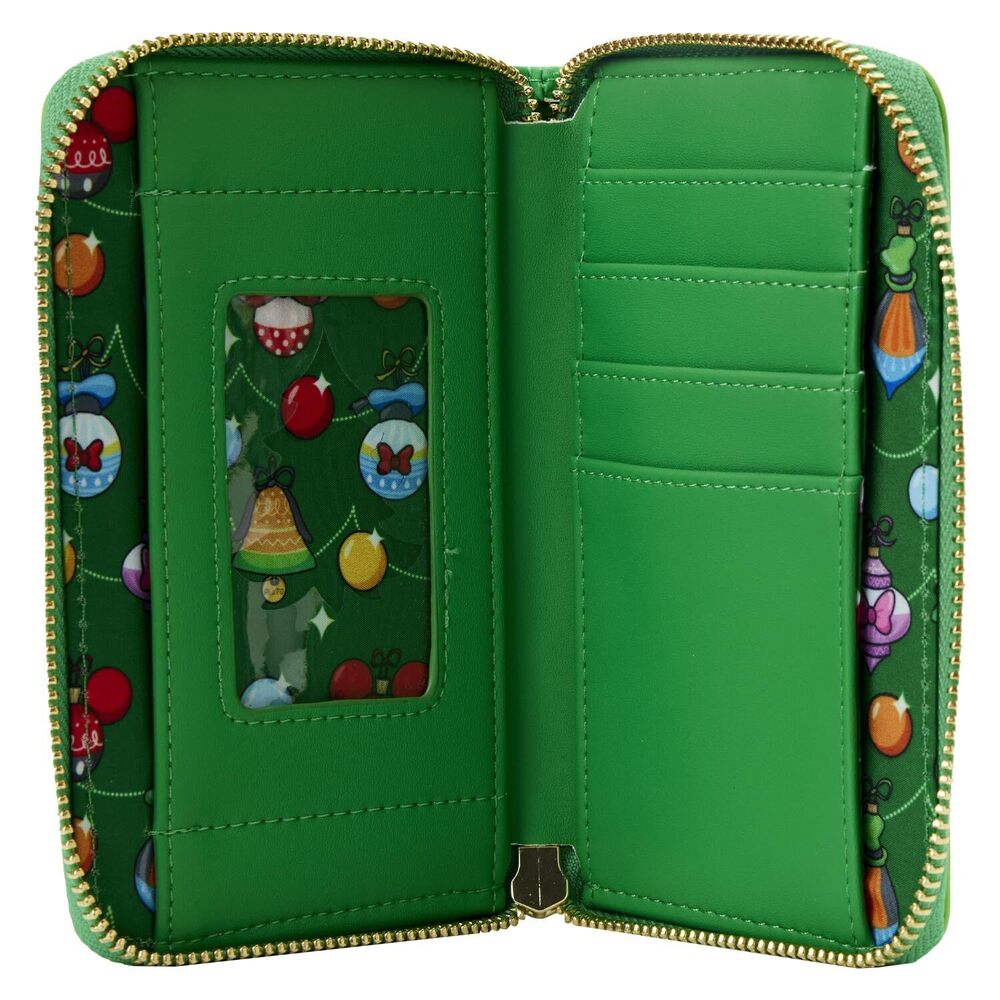 1934 Disney CHIP and Dale Ornaments Zip Around Wallet - Picture 5 of 5
